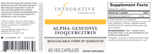 Load image into Gallery viewer, Alpha-Glycosyl Isoquercitrin 60 vegcaps