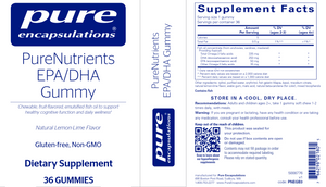 PureNutrients EPA/DHA Gummy 30's