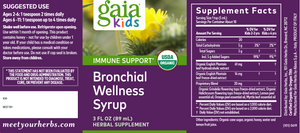 Bronchial Wellness For Kids 3 oz