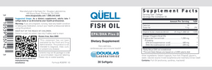 Quell Fish Oil: EPA/DHA Plus D 30 gels