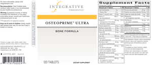 OsteoPrime Ultra 120 tabs