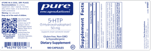 5 -HTP 50 mg 180 vegcaps