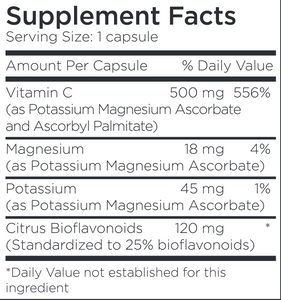 Buffered Vitamin C 500 mg 100 caps