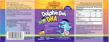 Load image into Gallery viewer, Dolphin Pals DHA for Kids 90 gummies