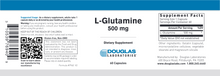 Load image into Gallery viewer, L-Glutamine 500 mg 60 caps
