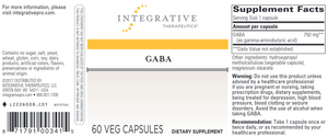 GABA 750 mg 60 caps