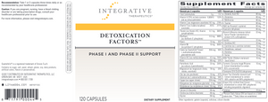 Detoxication Factors 120 caps