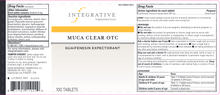 Load image into Gallery viewer, Muca Clear OTC 100 tabs
