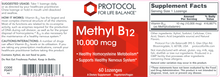 Load image into Gallery viewer, Methyl B12 10,000 mcg 60 lozenges