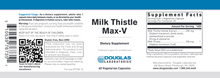 Load image into Gallery viewer, Milk Thistle Max-V 60 vegcaps