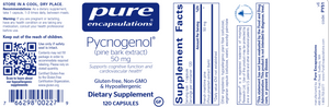 Pycnogenol 50 mg 120 vegcaps
