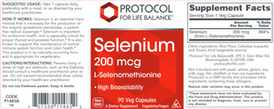 Selenium 200 mcg 90 vcaps