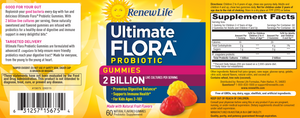 Ultimate Flora Probiotic 2B 60 gummies