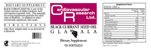 Black Currant Seed 90 softgels