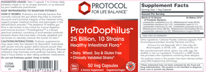 ProtoDophilus 10 25 Billion 50 vegcaps
