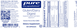 Gluten/Dairy Digest 60 vcaps
