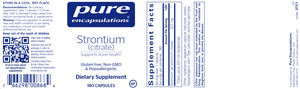 Strontium 227 mg 180 vcaps
