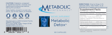 Load image into Gallery viewer, Metabolic Detox 60 caps