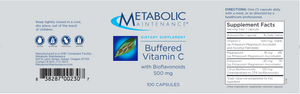 Buffered Vitamin C 500 mg 100 caps