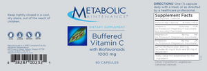 Buffered C 1000 mg 90 caps