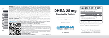 Load image into Gallery viewer, DHEA 25 mg 120 tabs