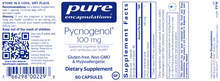 Load image into Gallery viewer, Pycnogenol 100 mg 60 vegcaps