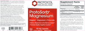 Protosorb Magtein 90 vegcaps