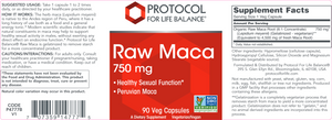 Maca 750 mg 90 vegcaps