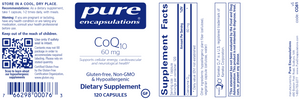 CoQ10 60 mg 120 vegcaps