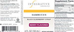 Sambucus Black Elderberry Syrup 4 fl oz