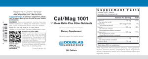 Cal/Mag 1001 180 tabs