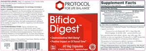Bifido Digest 60 vcaps