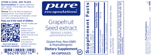 Grapefruit Seed Extract 60 Vcaps