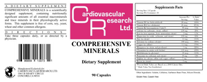 Comprehensive Minerals 90 caps