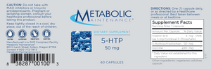 5-HTP 50 mg 60 vegcaps