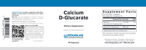 Calcium D-Glucarate 500 mg 90 caps
