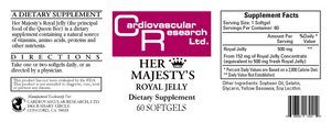Her Majestys Royal Jelly 500 mg 60 g
