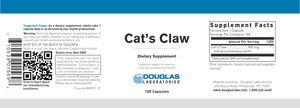 Cat's Claw 500 mg 100 caps