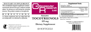 Annatto Tocotrienols 125 mg 60 gels