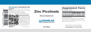 Zinc Picolinate 20 mg 100 tabs