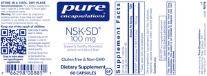 NSK-SD (Nattokinase) 100 mg 60 caps