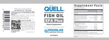 Load image into Gallery viewer, QUELL Fish Oil EFA Plus 60 softgels