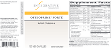 Load image into Gallery viewer, OsteoPrime Forte 120 caps