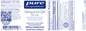 Ubiquinol -QH 50 mg 60 gels