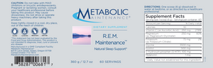 R.E.M. Maintenance 60 servings