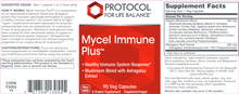Load image into Gallery viewer, Mycel Immune Plus 90 vegcaps