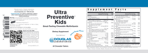 Ultra Preventive Kids Orange 60 tabs