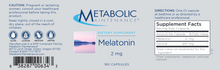 Load image into Gallery viewer, Melatonin 2 mg 180 caps