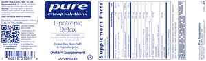 Lipotropic Detox 120 vcaps