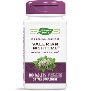 Valerian Nighttime Sleep Aid 100 tabs